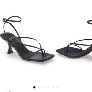 Jeffrey Campbell Fluxx black sandals